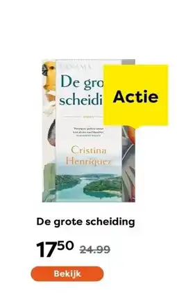 The Read Shop De grote scheiding aanbieding