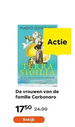 The Read Shop De vrouwen van de familie Carbonaro aanbieding