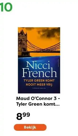The Read Shop Maud O'Connor 3 - Tyler Green komt nooit meer vrij aanbieding