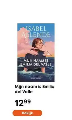 The Read Shop Mijn naam is Emilia del Valle aanbieding