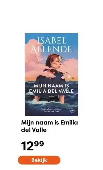 The Read Shop Mijn naam is Emilia del Valle aanbieding