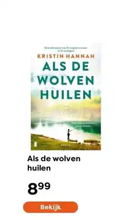 The Read Shop Als de wolven huilen aanbieding