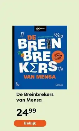 The Read Shop De Breinbrekers van Mensa aanbieding