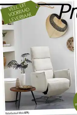 Pronto wonen Relaxfauteuil Moio aanbieding