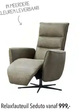 Pronto wonen Relaxfauteuil Seduto aanbieding