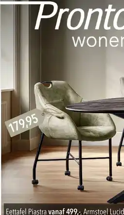 Pronto wonen Armstoel Lucide aanbieding