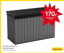 Praxis KETER DARWIN OPBERGBOX aanbieding