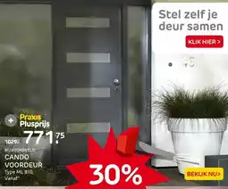 Praxis CANDO VOORDEUR aanbieding