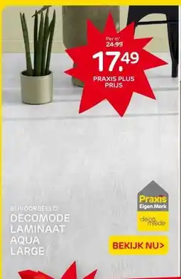Praxis DECOMODE LAMINAAT AQUA LARGE aanbieding