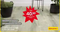 Praxis CANDO PVC VLOER CLICK DE LUXE aanbieding