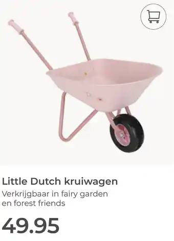Prenatal Little Dutch kruiwagen aanbieding