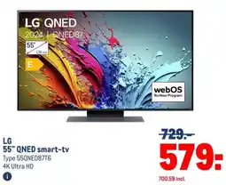 Makro LG 55 QNED smart-tv aanbieding