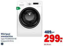 Makro Whirlpool wasmachine aanbieding
