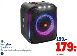 Makro JBL partybox aanbieding