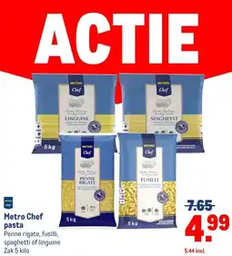 Makro Metro Chef pasta aanbieding