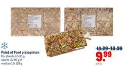 Makro Point of Food pizzaplaten aanbieding