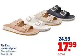 Makro Fly Flot damesslipper aanbieding