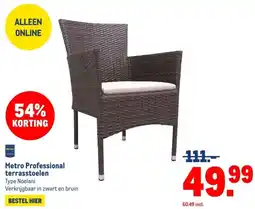 Makro Metro Professional terrasstoelen aanbieding