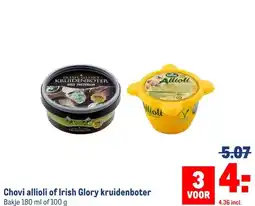 Makro Chovi allioli of Irish Glory kruidenboter aanbieding