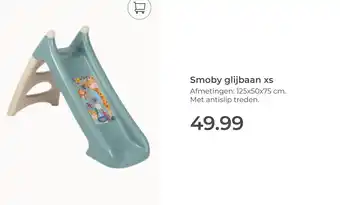 Prenatal Smoby glijbaan xs aanbieding