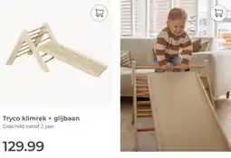 Prenatal Tryco klimrek + glijbaan aanbieding