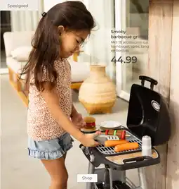 Prenatal Smoby barbecue grillset aanbieding