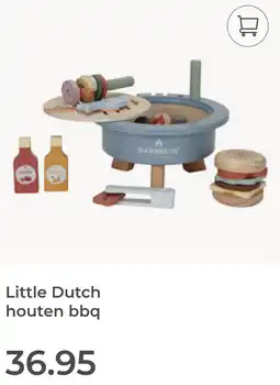 Prenatal Little Dutch houten bbq aanbieding