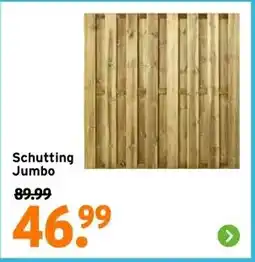 GAMMA Schutting Jumbo aanbieding