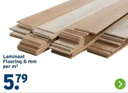 GAMMA Laminaat Flooring 6 mm per m² aanbieding