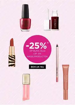 ICI Paris XL -25% OP BIJNA ALLE LIP- ENNAGELPRODUCTEN aanbieding