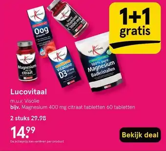 Etos Lucovitaal aanbieding