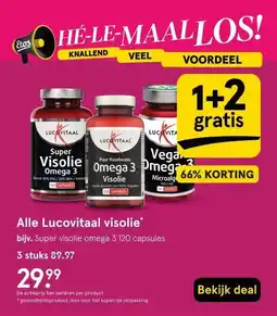 Etos Alle Lucovitaal visolie* aanbieding