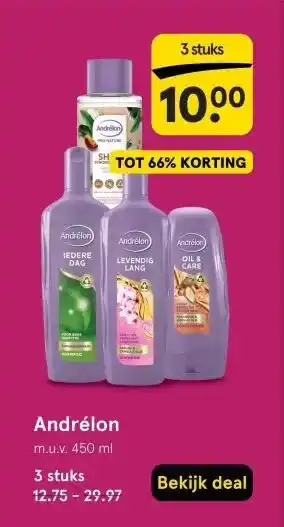 Etos Andrélon aanbieding