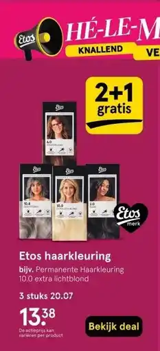 Etos Etos haarkleuring aanbieding