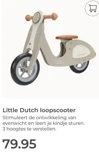 Prenatal Little Dutch loopscoote aanbieding