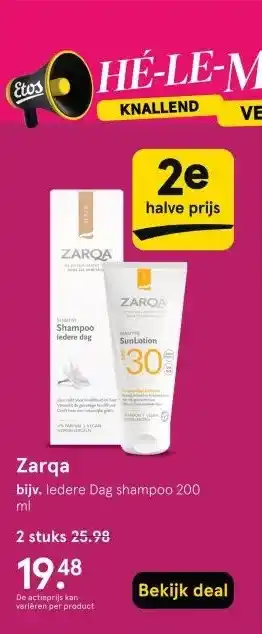 Etos Zarqa aanbieding