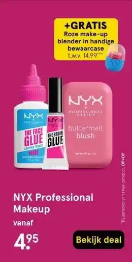 Etos NYX Professional Makeup aanbieding