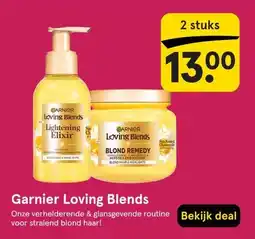 Etos Garnier Loving Blends aanbieding