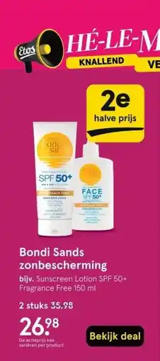 Etos Bondi Sands zonbescherming aanbieding