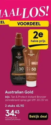Etos Australian Gold aanbieding