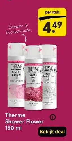 Etos Therme Shower Flower 150 ml aanbieding
