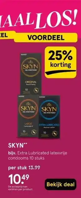 Etos SKYN** aanbieding