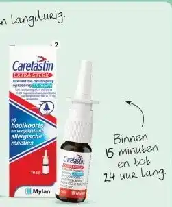 Etos Carelastin Extra Sterk neusspray 10 ml*** aanbieding