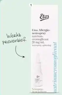 Etos Etos allergieneusspray Natrium-cromoglicaat 20 mg/ml 20 ml*** aanbieding
