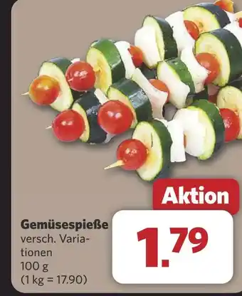 Combi Gemüsespieße aanbieding