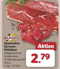 Combi Spanischer Serrano- Schinken aanbieding