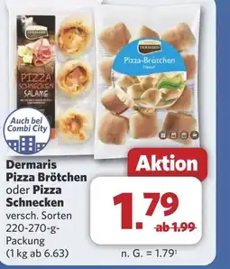 Combi Dermaris Pizza Brötchen oder Pizza Schnecken aanbieding