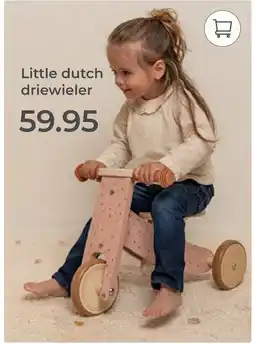 Prenatal Little dutch driewieler aanbieding