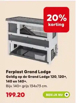 Pets Place Ferplast Grand Lodge aanbieding