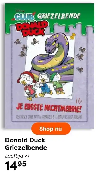 The Read Shop Donald Duck Griezelbende aanbieding